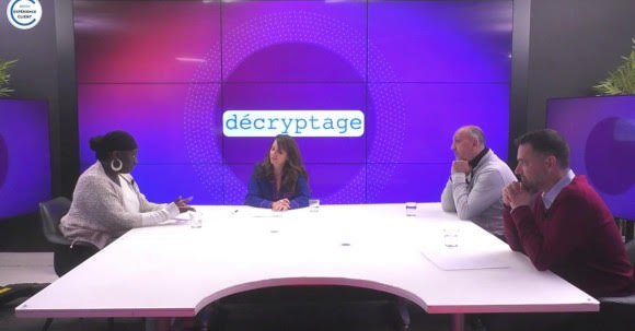 Notre intervention dans l’émission Décryptage !